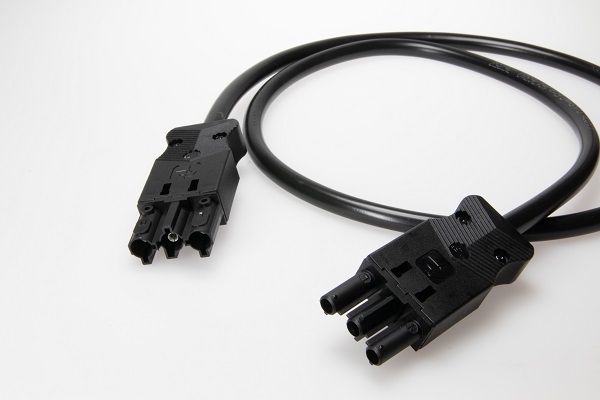 Connectors System AC 166® Classic - Cord Set - AC 166 C VLC/315 SW 100 H5V SW Eca