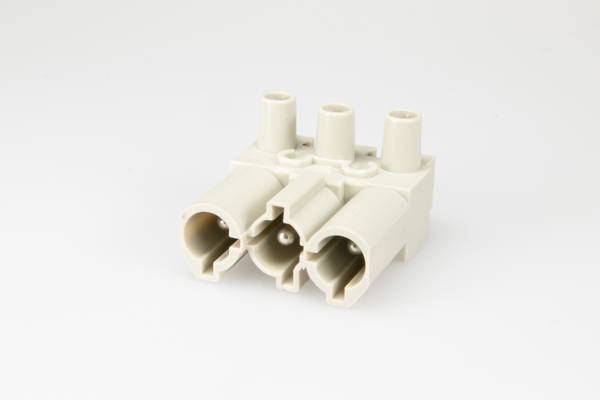 Building Installation Connector System AC 166® G - Plug and Socket Connectors Tall Version - AC 166 GST/ 3 KG